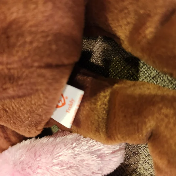 Lot of 4 TY Beanie Babies - Bears (Decade, Curly, Teddy, & Dazzler) 3 w/ Tags - Picture 4 of 15